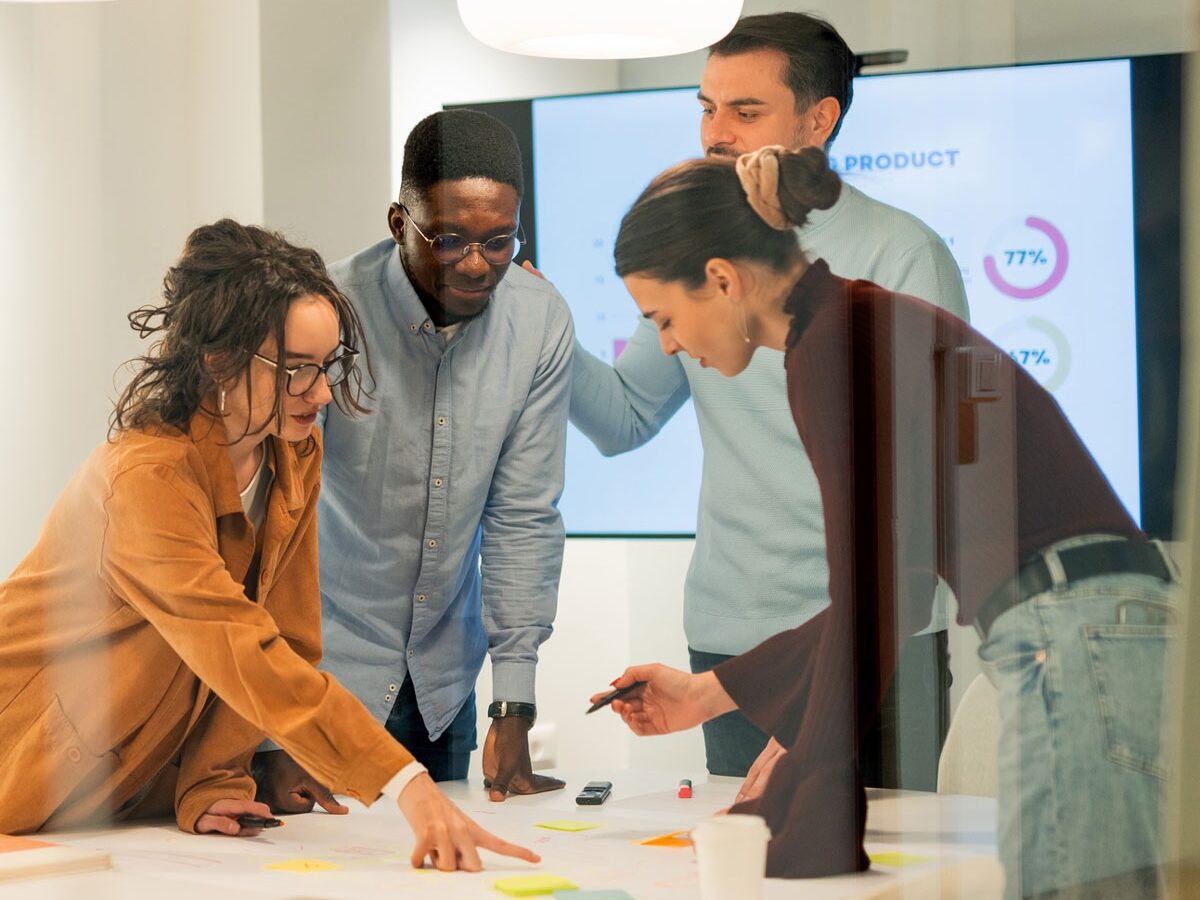 Team Planning At Table