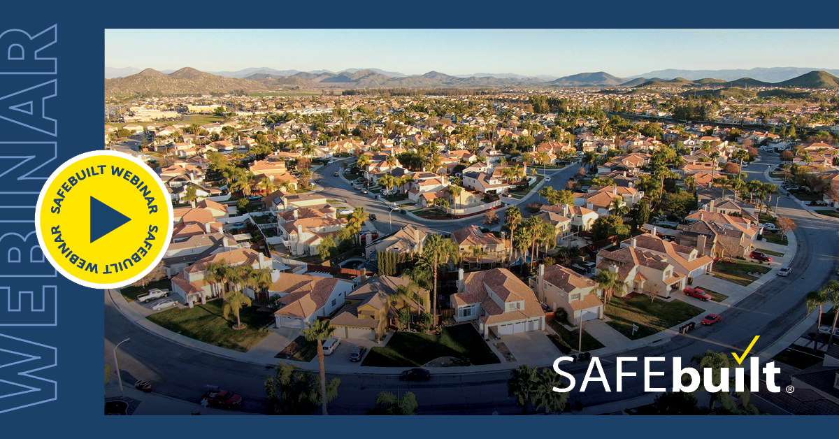 SAFEbuilt Webinar Series
